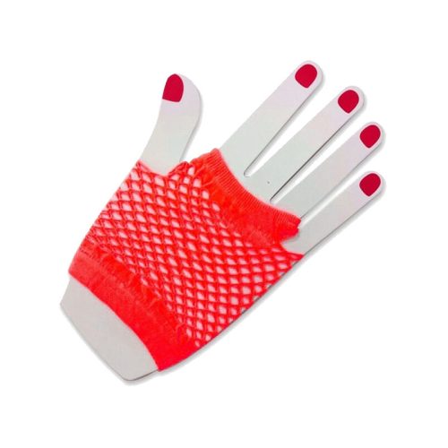 Guante de Red Corto Rojo X2 Unidades