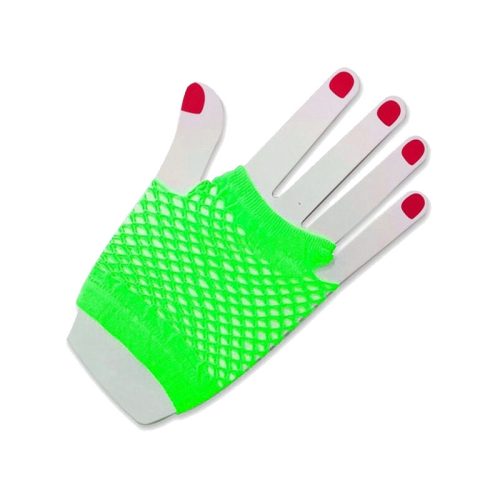 Guante de Red Corto VERDE FLUO X2 Unidades