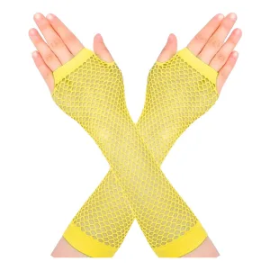 Guante de Red Largo AMARILLO X2 Unidades