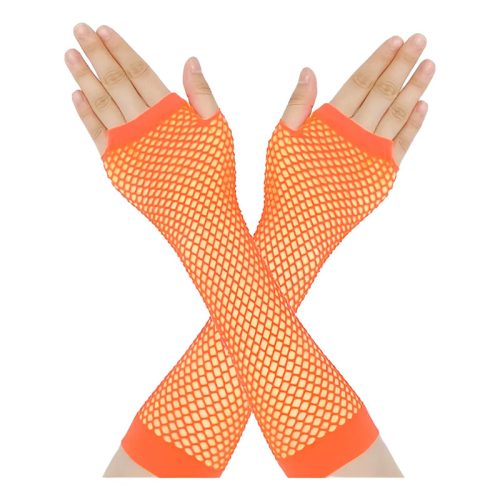 Guante de Red Largo NARANJA FLUO X2 Unidades