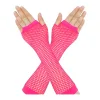 Guante de Red Largo FUCSIA FLUO X2 Unidades