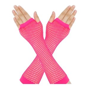 Guante de Red Largo FUCSIA FLUO X2 Unidades