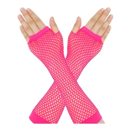 Guante de Red Largo FUCSIA FLUO X2 Unidades