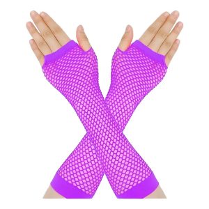 Guante de Red Largo VIOLETA X2 Unidades