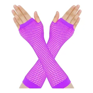 Guante de Red Largo VIOLETA X2 Unidades