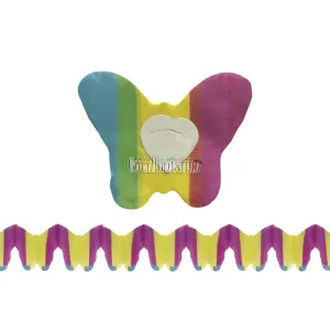 Guirnalda Acordeon Mariposa Multicolor