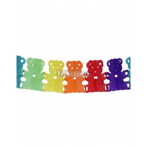 Guirnalda Osito Multicolor X3,60 Mts