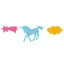Guirnalda Unicornio Nubes y Cometas