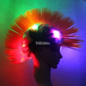 Peluca Punk (LED)