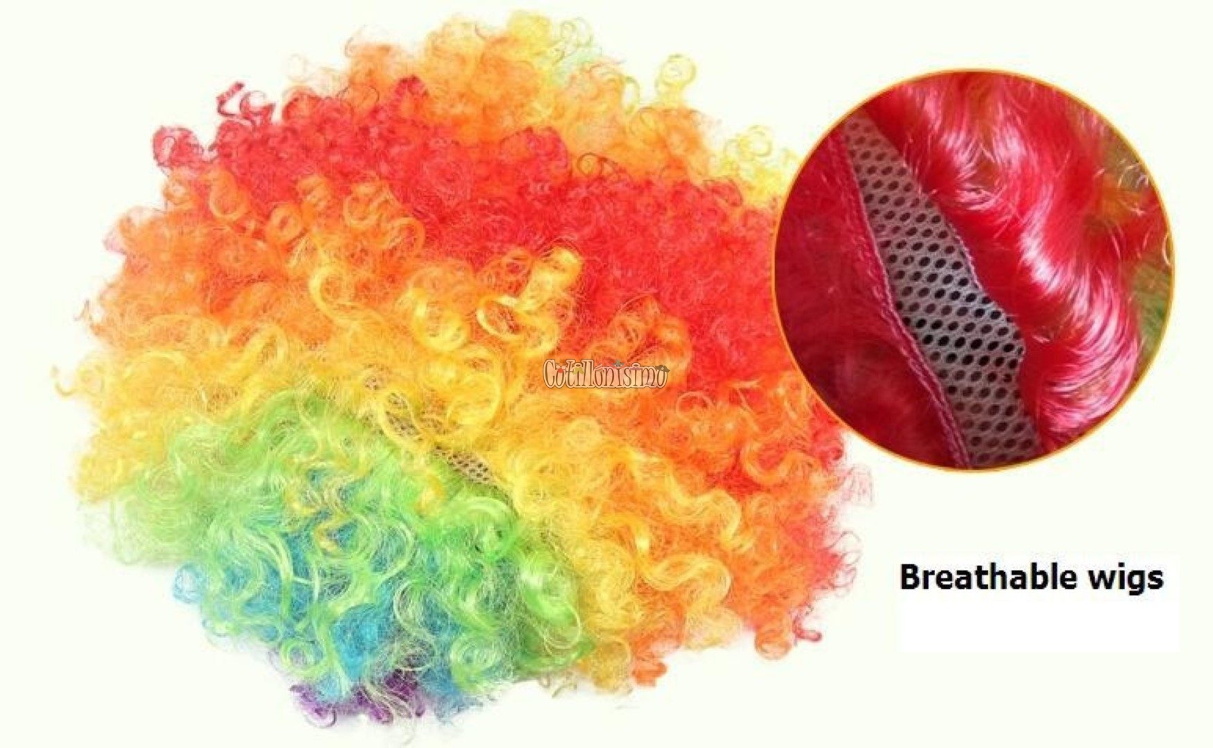 Peluca Payaso (LED) - Imagen 2