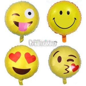 Globo Inflable Pelota Emoticones De 30cm - Imagen 6