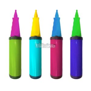 Inflador Tuky de Mano Para Globos Colores Surtidos