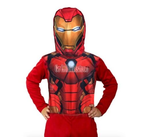 Disfraz IRONMAN Licencia OFICIAL MARVEL Talle 1 Niños