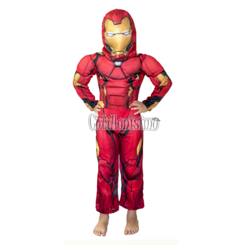 Disfraz IRONMAN MUSCULOSO OFICIAL MARVEL Talle 0 NewToys - Imagen 2