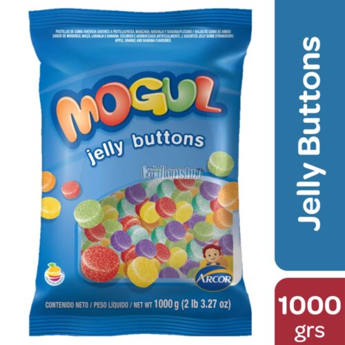 Gomitas MOGUL JELLY BUTTONS 1Kg
