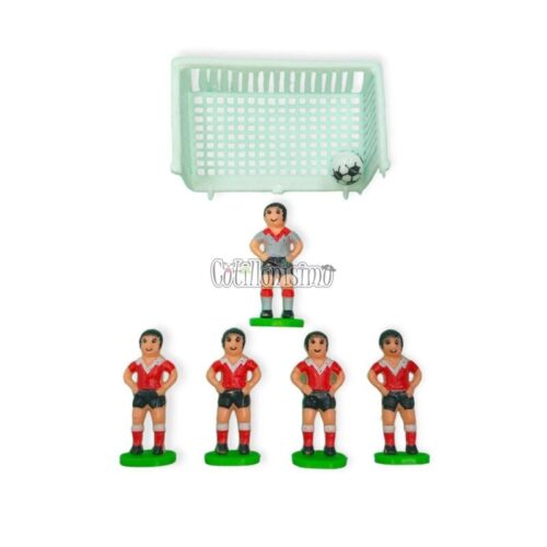 Jugadores para Torta con Arco Independiente x5 Unidades