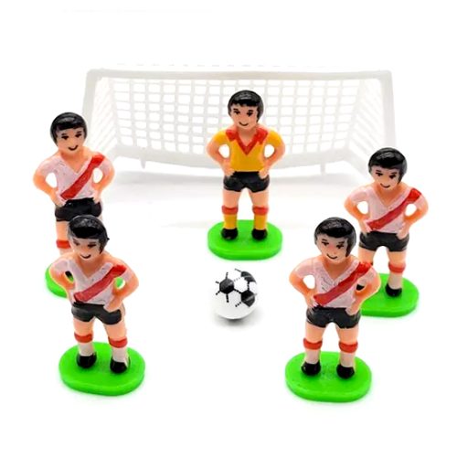 Jugadores para Torta con Arco River x5 Unidades