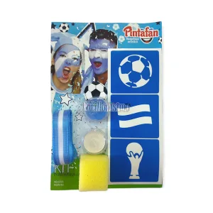 Kit Maquillaje Mix Argentina Acua Pintafan