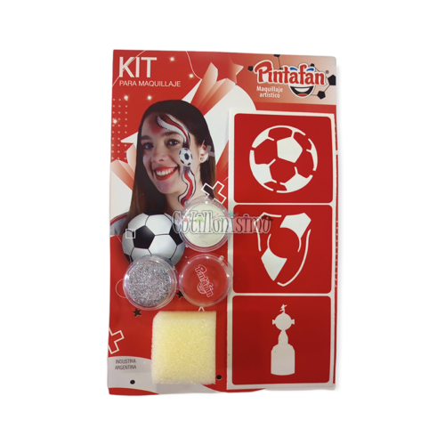 Kit Maquillaje Mix Millonario Futbol Pintafan