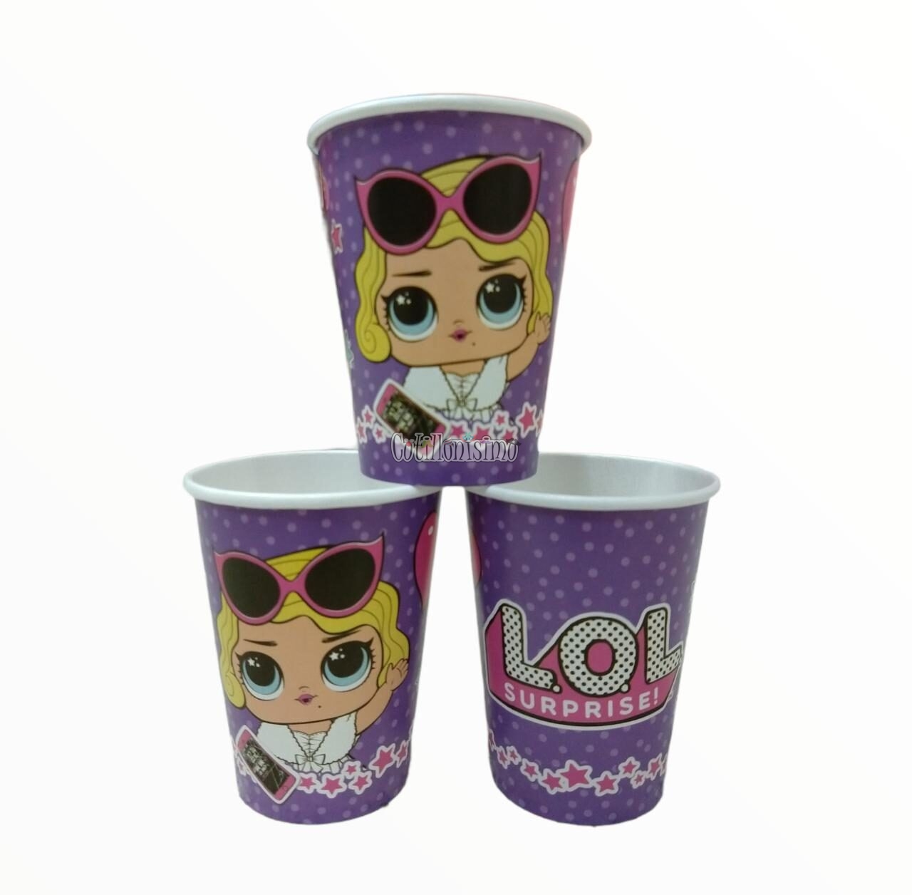 Vaso Polipapel LOL X 8 Unidades - Oficial