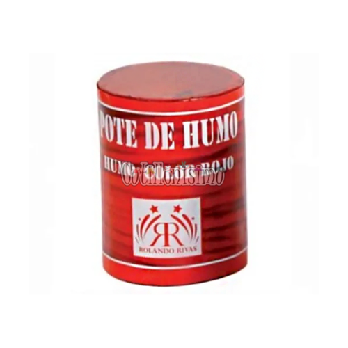 Lata de Humo Color ROJO