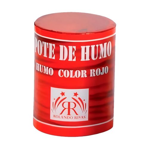Lata de Humo Color ROJO