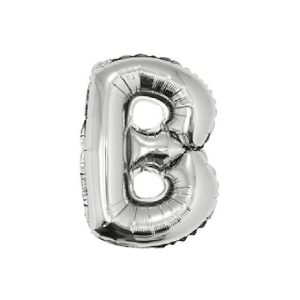 Globo Letra Inflable B Plateada 80cm