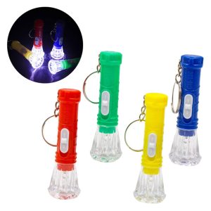 Llavero Linterna Luminosa Colores Surtidos x1 Unidad