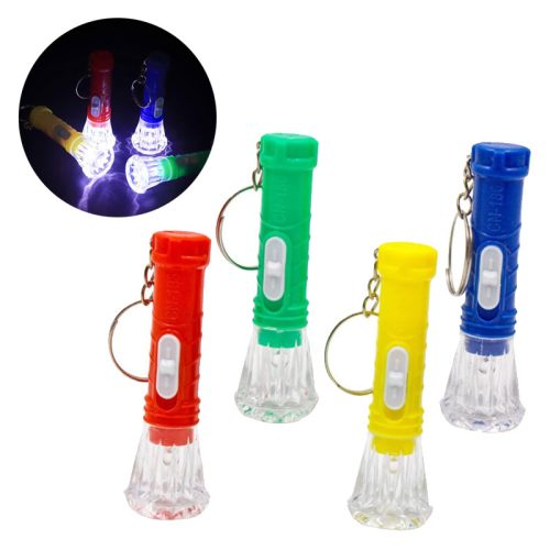 Llavero Linterna Luminosa Colores Surtidos x1 Unidad