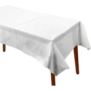 Mantel Liso Rectangular Color BLANCO (Friselina)