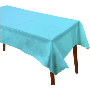 Mantel Liso Rectangular Color CELESTE PASTEL (Friselina)