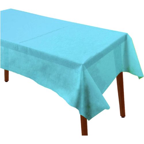 Mantel Liso Rectangular Color CELESTE PASTEL (Friselina)