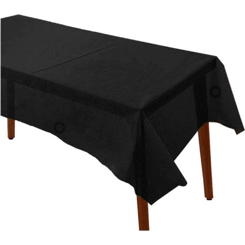 Mantel Liso Rectangular Color NEGRO (Friselina)