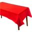 Mantel Liso Rectangular Color ROJO (Friselina)