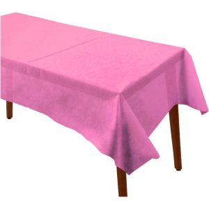 Mantel Liso Rectangular Color ROSA PASTEL (Friselina)