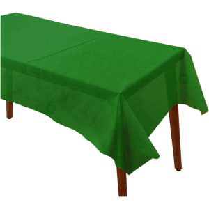 Mantel Liso Rectangular Color VERDE (Friselina)