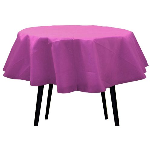 Mantel Liso Redondo Color ROSA (Friselina)