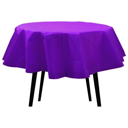 Mantel Liso Redondo Color VIOLETA (Friselina)