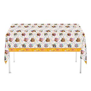Mantel Plastico Masha y el Oso 1,80 Mts X 1,20 Mts - Licencia Oficial