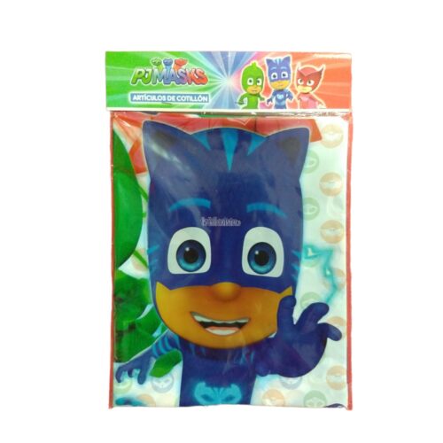 Mantel Plastico PJ Mask 1,80 Mts X 1,20 Mts