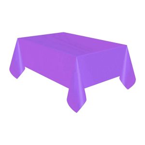 Mantel Plastico Economico Color LILA 1.20 x 1.80 Mts