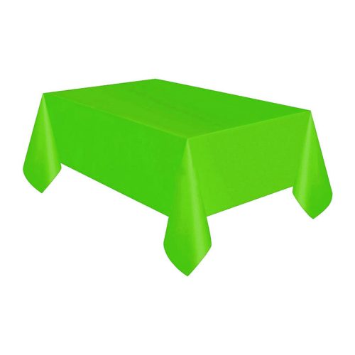 Mantel Plastico Economico Color VERDE MANZANA 1.20 x 1.80 Mts