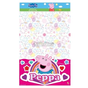 Mantel Peppa Pig 1,80 mts x 1,20 mts - Licencia Oficial