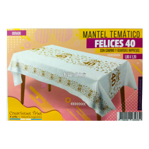 Mantel Tematico Rectangular FELICES 40 (Friselina)