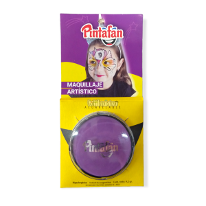 Maquillaje Artístico Acuarelable Color Lila 10gr