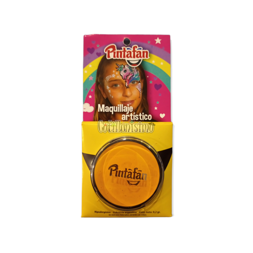 Maquillaje Artístico Acuarelable Pintafan Color AMARILLO 9,2gr