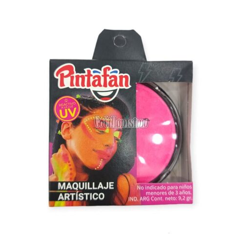 Maquillaje Artístico Acuarelable Pintafan Color Rosa FLUO 9,2gr