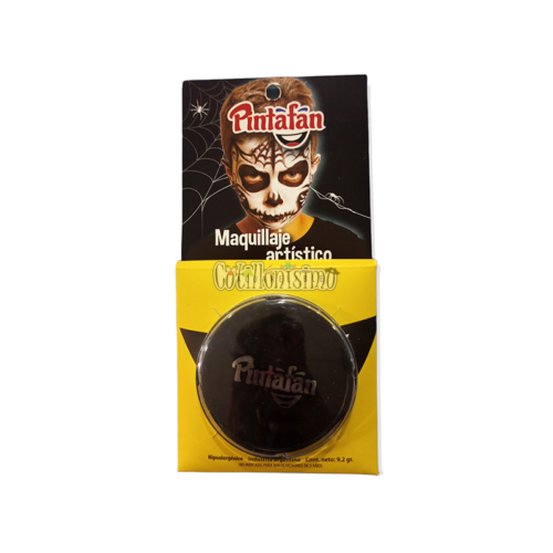 Maquillaje Artístico Acuarelable Pintafan Color NEGRO 9,2gr