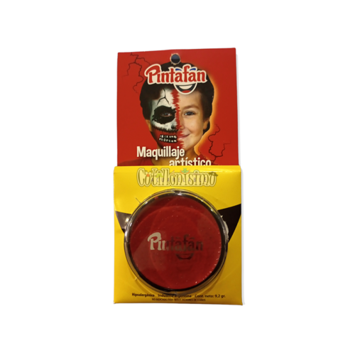 Maquillaje Artístico Acuarelable Pintafan Color ROJO 9,2gr
