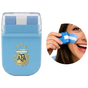 Maquillaje Crema Bandera Argentina x1 Unidad